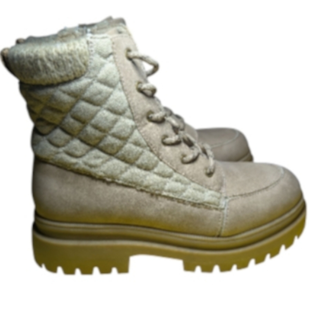 Rocket Dog Desmond  Women's Combat Boots Size 8.5 Khaki Tan